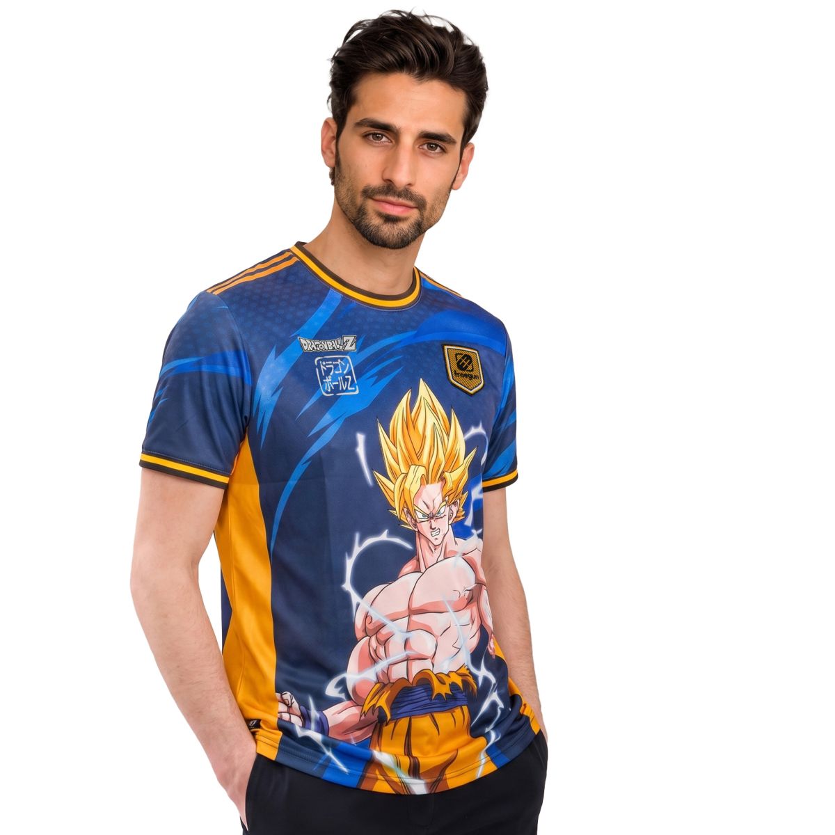T-shirt Microfibre homme Imprimé Dragon Ball Z Goku Imprimé | FREEGUN