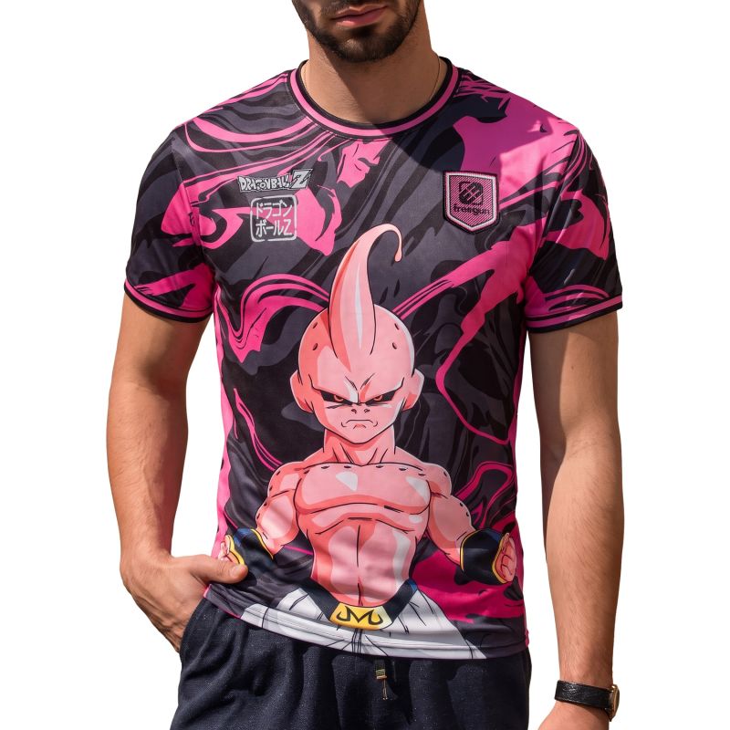 T-shirt Microfibre homme Imprimé Dragon Ball Z Buu Imprimé | FREEGUN