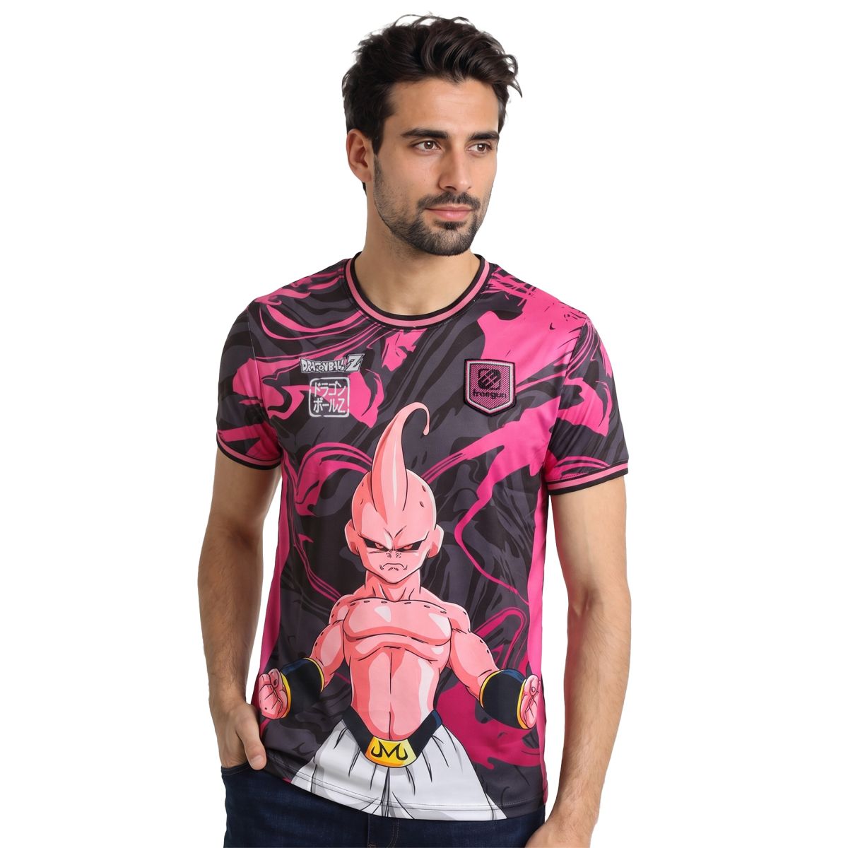 T-shirt Microfibre homme Imprimé Dragon Ball Z Buu Imprimé | FREEGUN