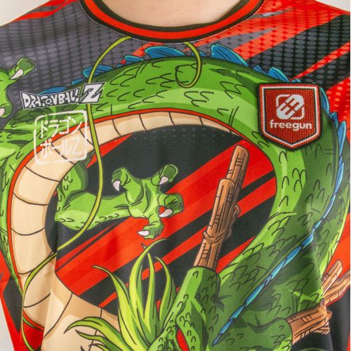 T-shirt Microfibre homme Imprimé Dragon Ball Z Shenron Imprimé | FREEGUN