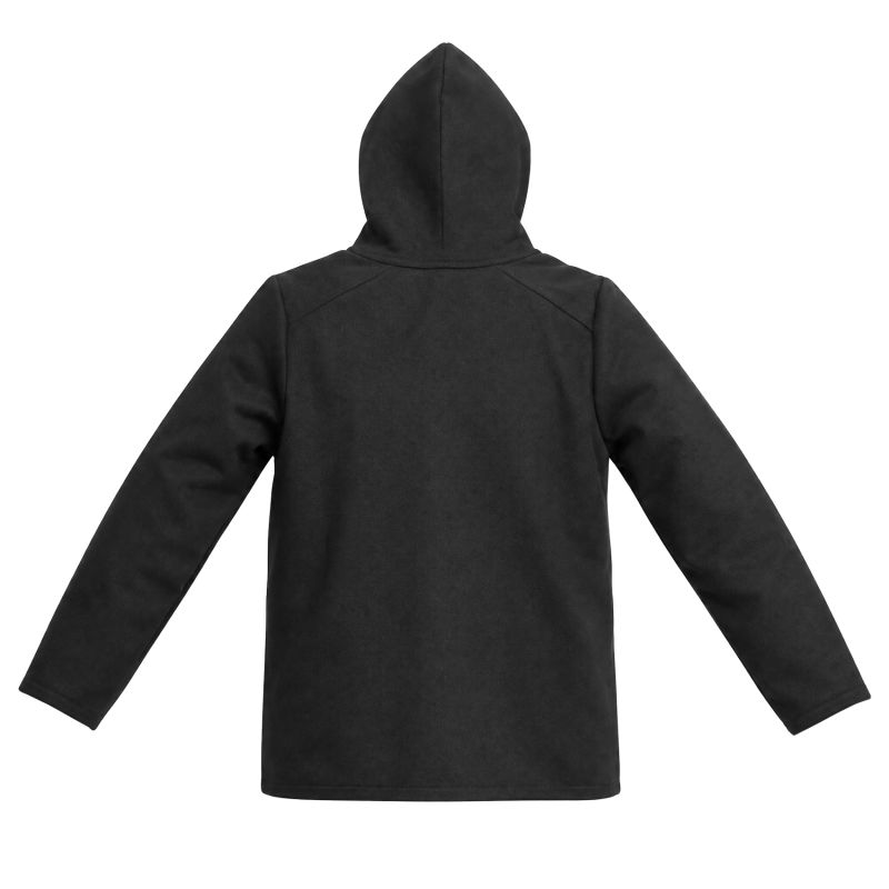 Sweat À capuche Zippé Noir CLYDE | FREEGUN