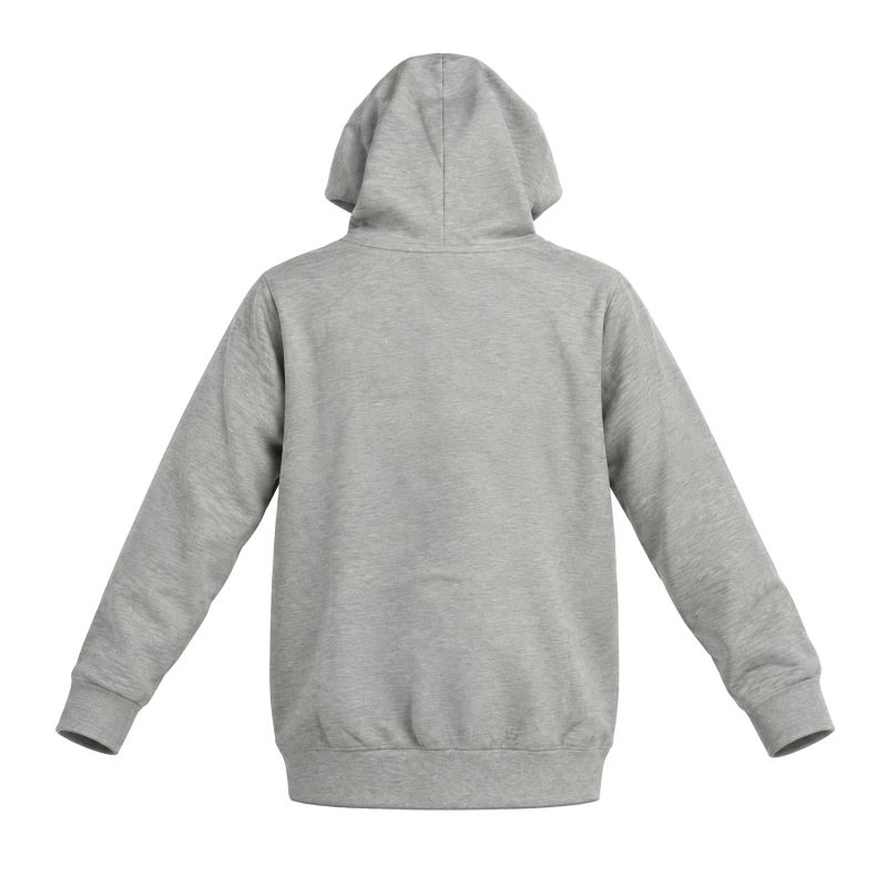 Sweat À capuche Zippé Gris LIAM | FREEGUN