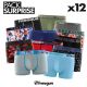 Lot de 12 boxers homme en coton modèles aléatoires Pack surprise