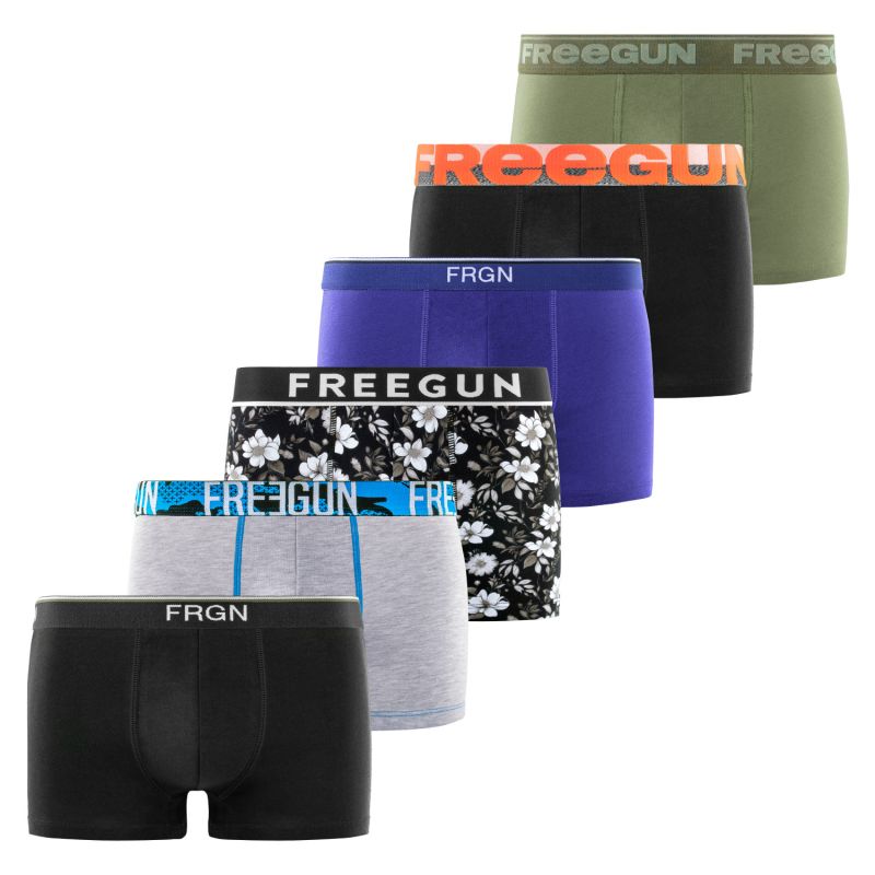 Surprise Pack of 6 Men's Cotton Boxers