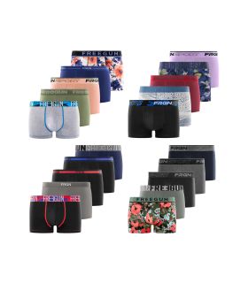 Pack Surprise de 5 Boxers Freegun coton garçon