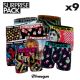 Pack Surprise de 9 Boxers Microfibre homme Confort, Respirant, Stretch | FREEGUN