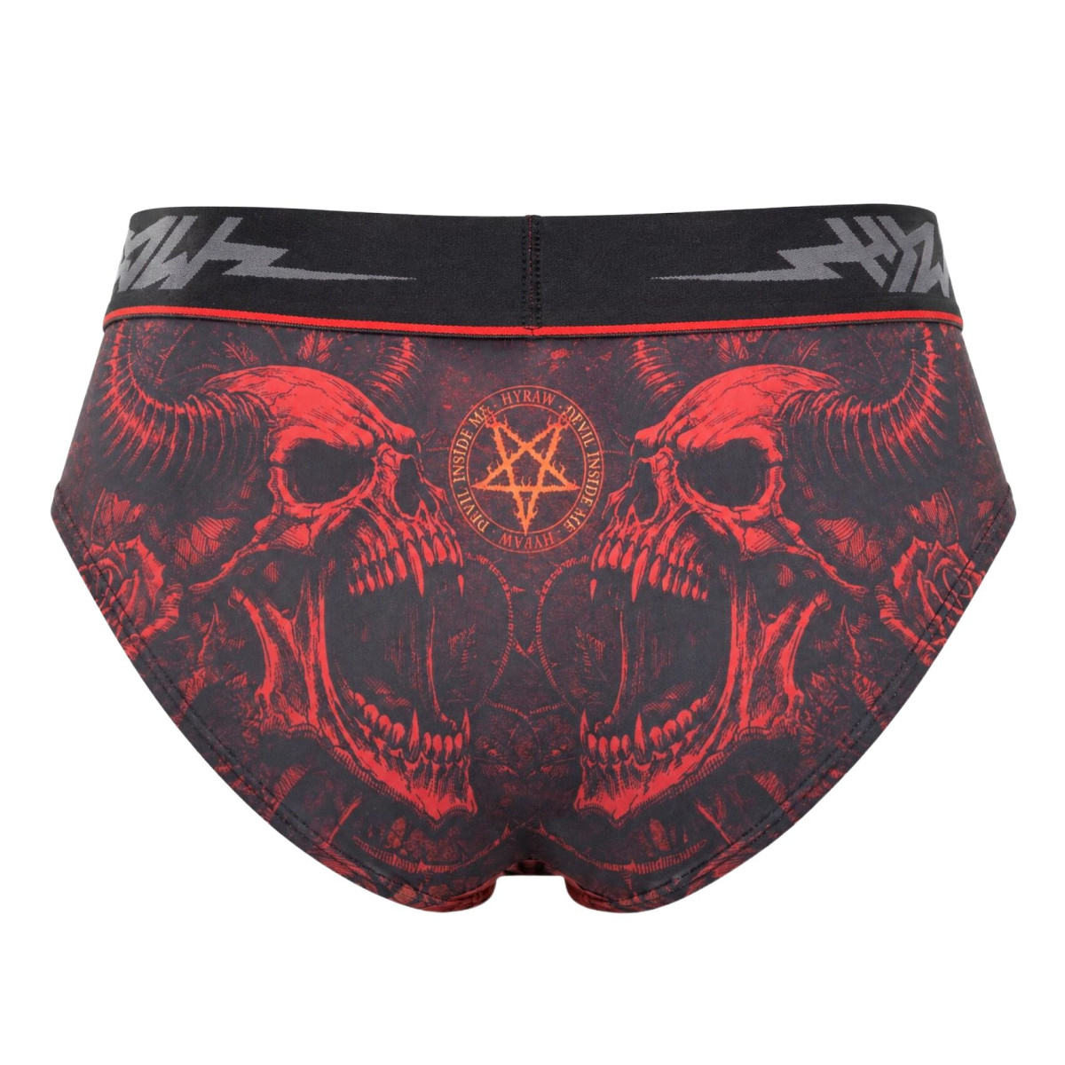 Lot de 2 Boxers Microfibre femme Hyraw Imprimé Skull | FREEGUN