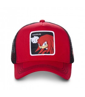 Men&#039;s Capslab Sonic Knuckles Red Cap