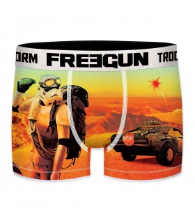 FREEGUN Boxer Hommes Star Wars Funny Stormtrooper La Guerre des étoiles Meme Print 1-Pack S M L XL XXL