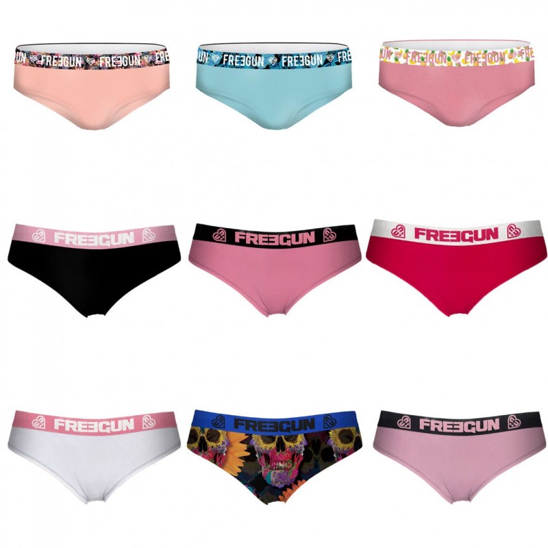 Pack Surprise de 3 culottes Freegun coton femme Freegun - 2