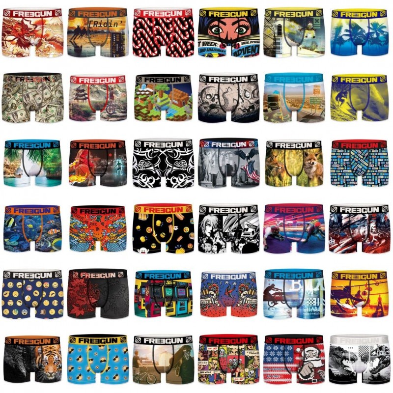 Pack Surprise de 3 Boxers Freegun homme Freegun - 2