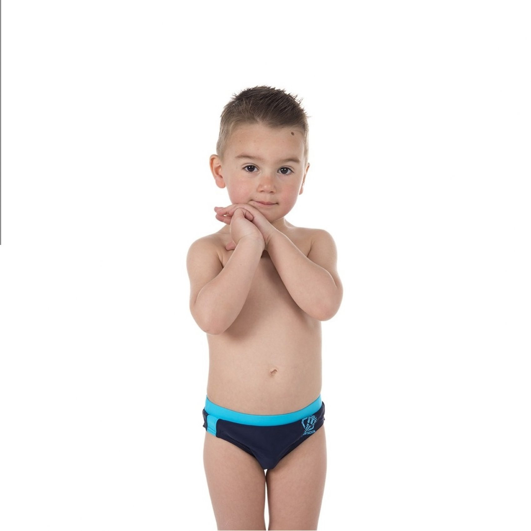 Boxer de bain garçon bébé bicolore (photo) Boxer de bain garçon bébé bicolore (photo)