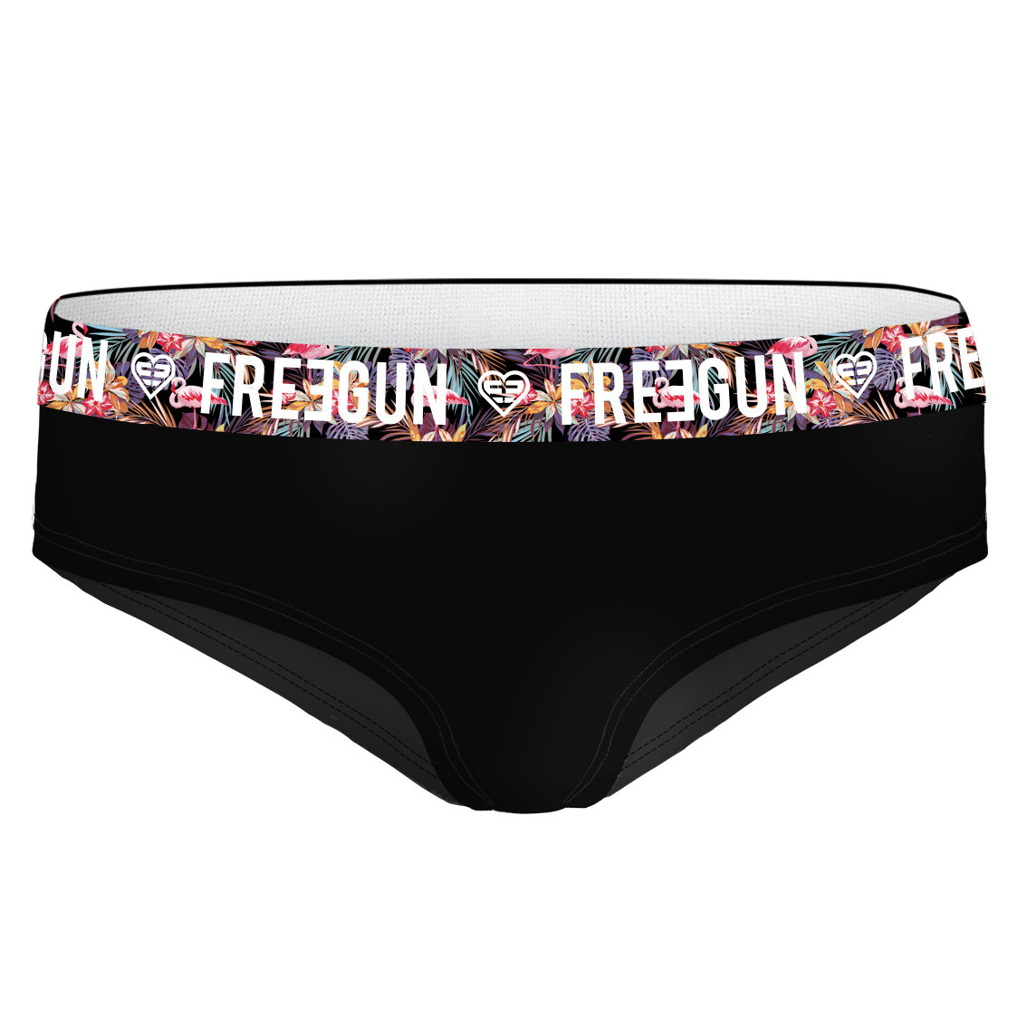 Boxer freegun femme en coton bio palmier (photo) Boxer freegun femme en coton bio palmier