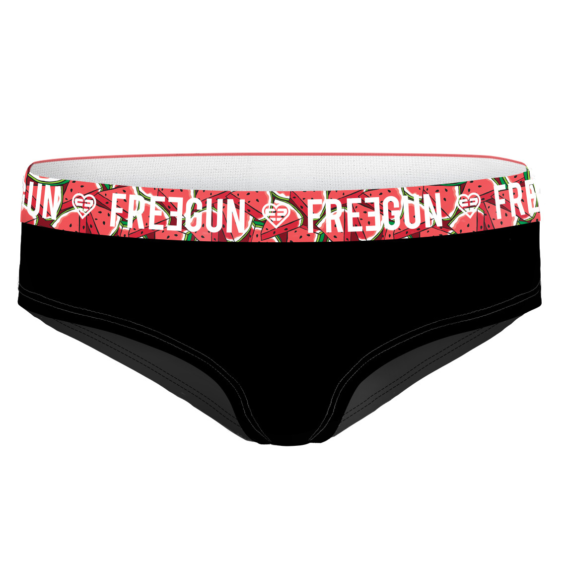 Boxer freegun femme en coton bio pastèque (photo) Boxer freegun femme en coton bio pastèque