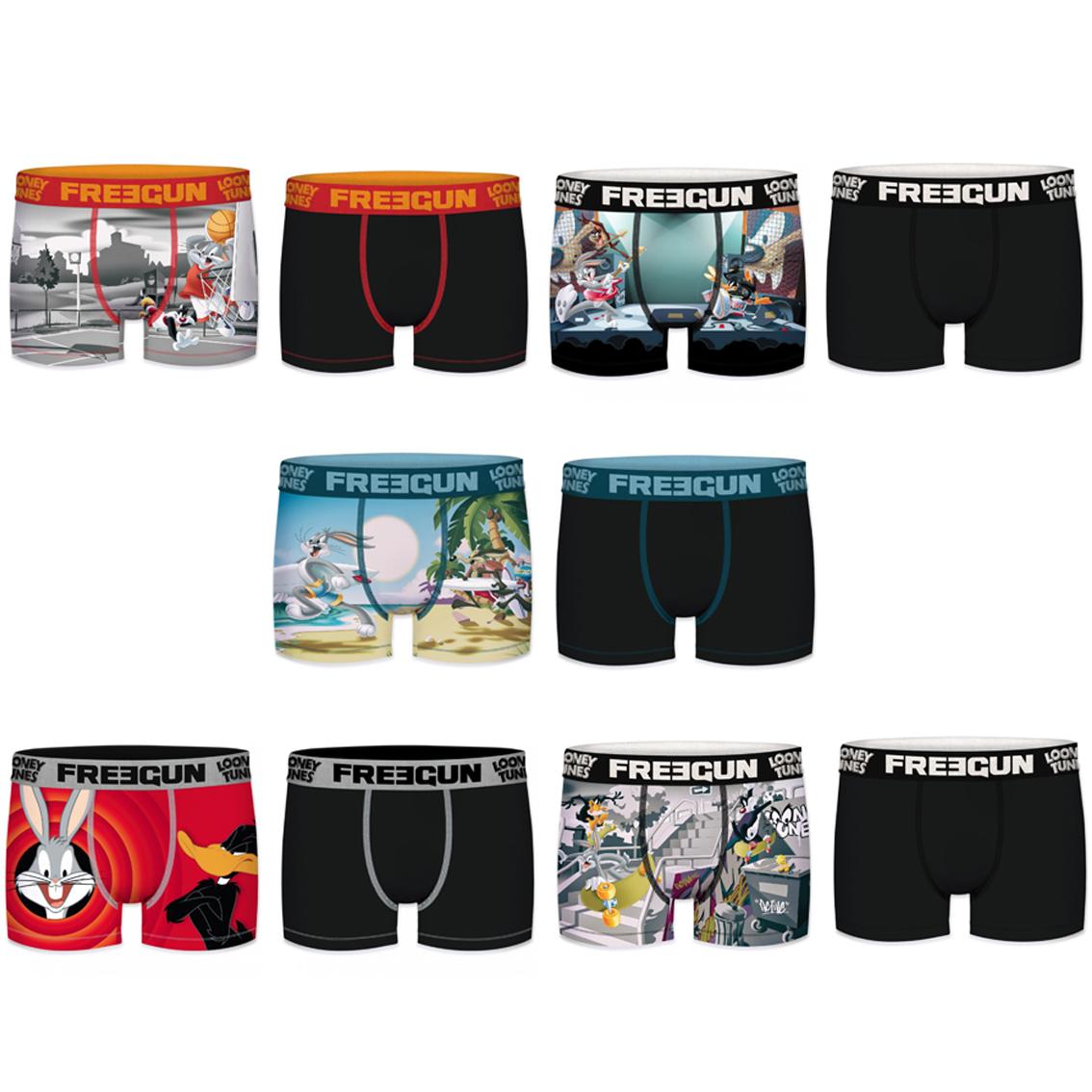 Lot de 10 boxers garçon looney tunes (photo) Lot de 10 boxers garçon looney tunes (photo)