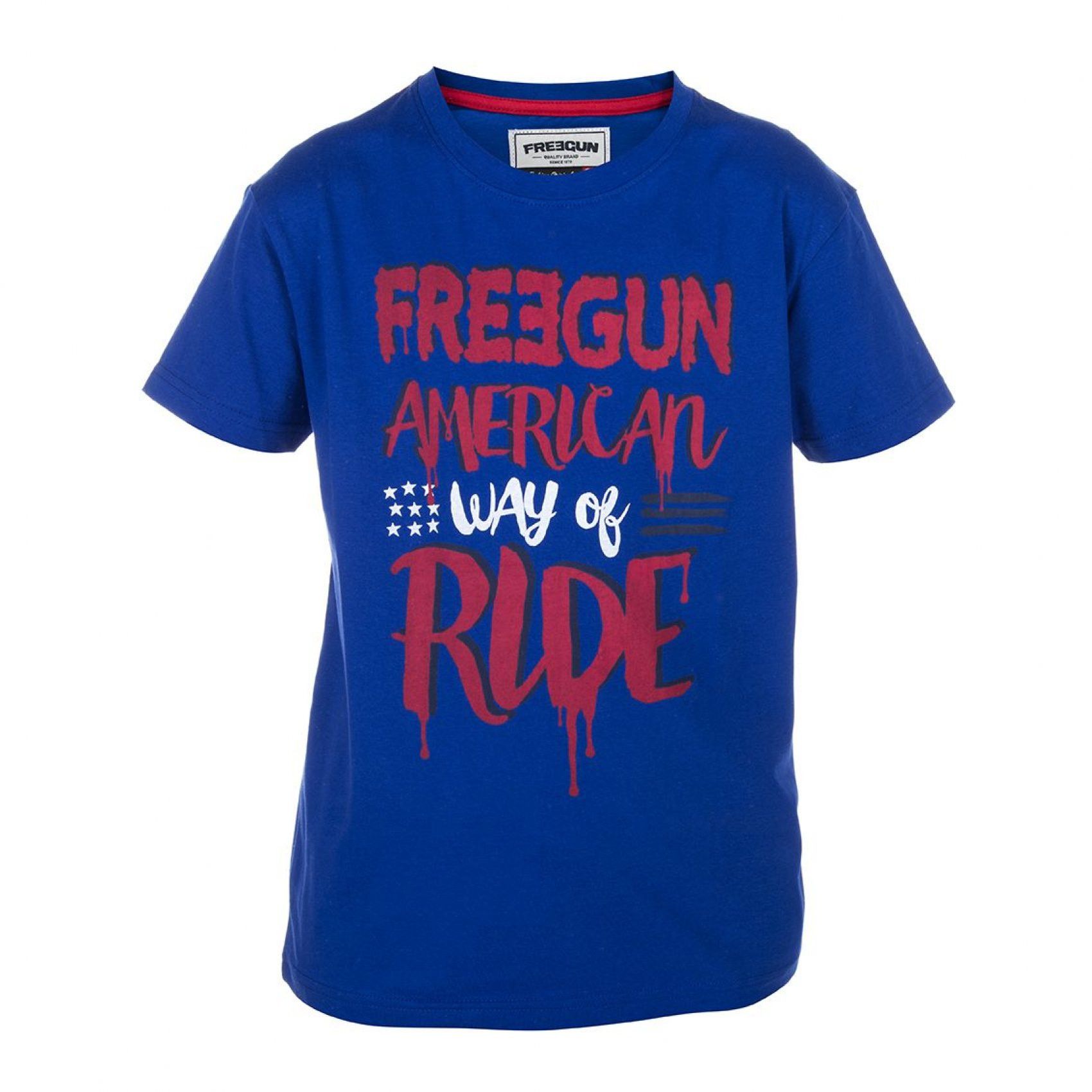 T-shirt garçon freegun ride (photo) T-shirt garçon freegun ride (photo)