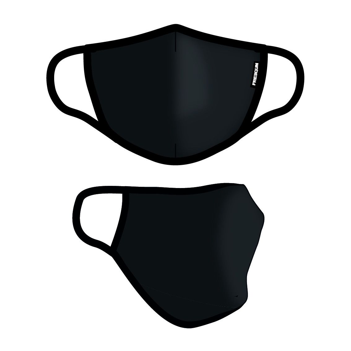 Masque tissu lavable en trois couches black (photo) Masque tissu lavable en trois couches black (photo)