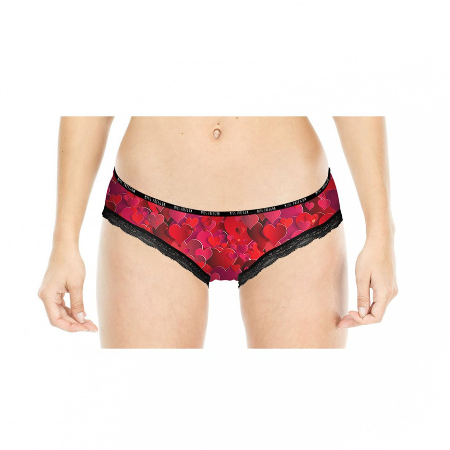 Boxer femme coeurs (photo) Boxer femme coeurs (photo)