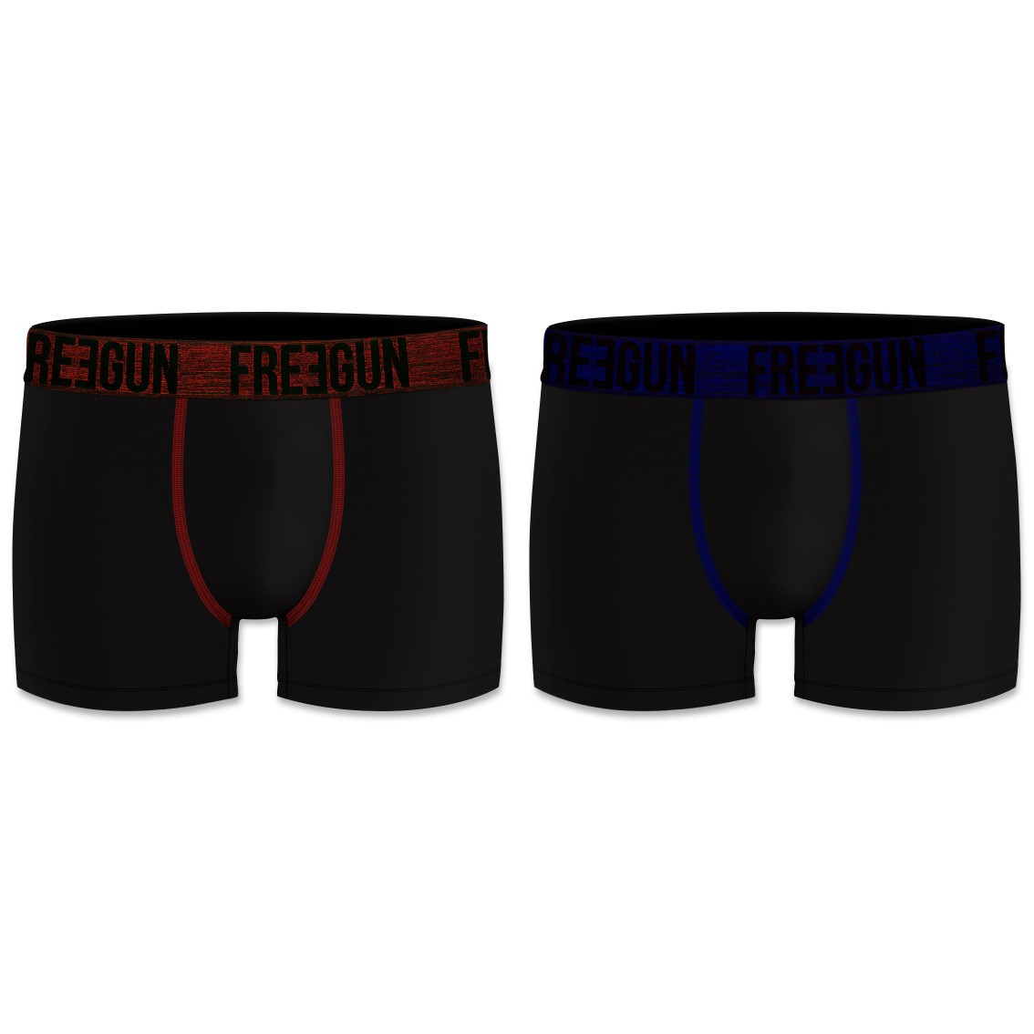 Lot de 2 boxers homme soft touch signature (photo) Lot de 2 boxers homme soft touch signature (photo)