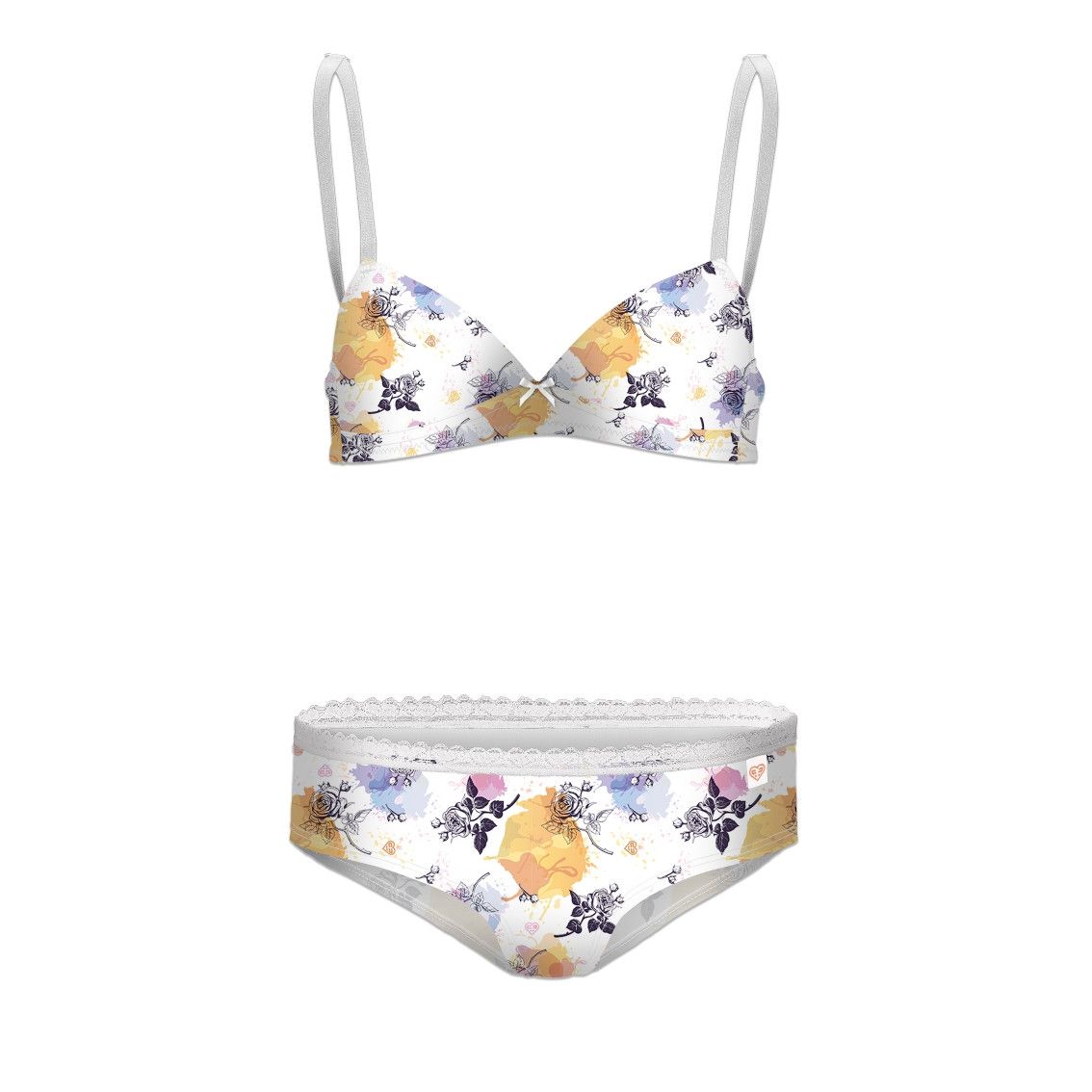 Ensemble fille soutien-gorge paddé et boxer freegun (photo) Ensemble fille soutien-gorge paddé et boxer freegun