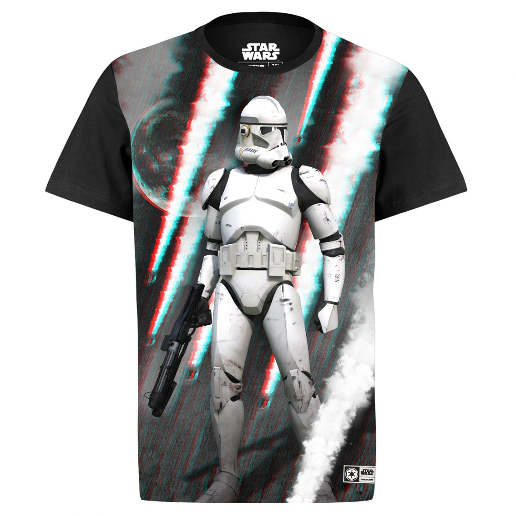 T-shirt homme star wars stormtrooper 3d (photo) T-shirt homme star wars stormtrooper 3d (photo)