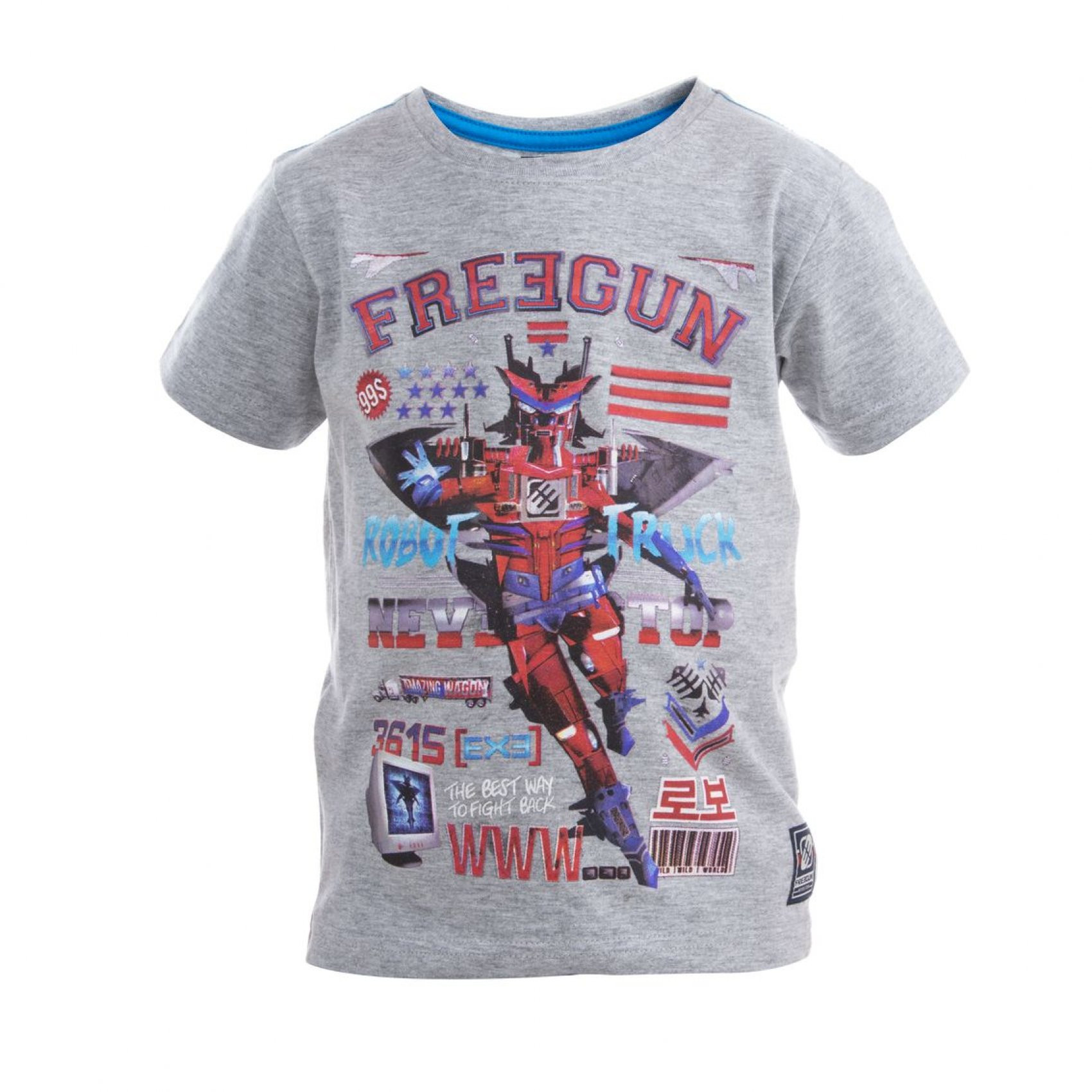 T-shirt garçon bébé robot truck (photo) T-shirt garçon bébé robot truck (photo)