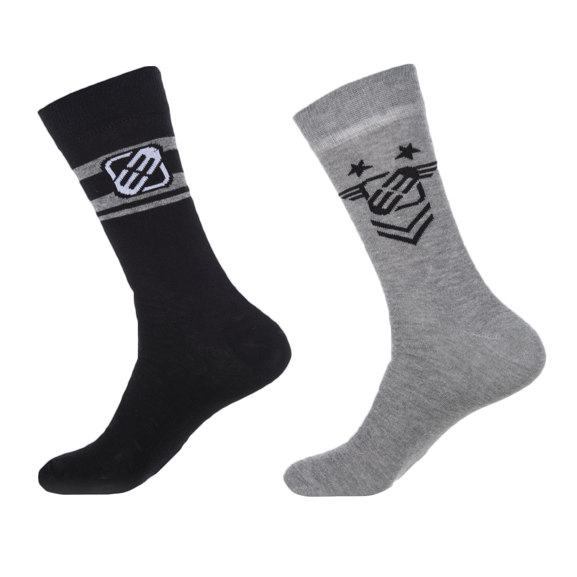 Lot de 2 paires de chaussettes homme army (photo) Lot de 2 paires de chaussettes homme army