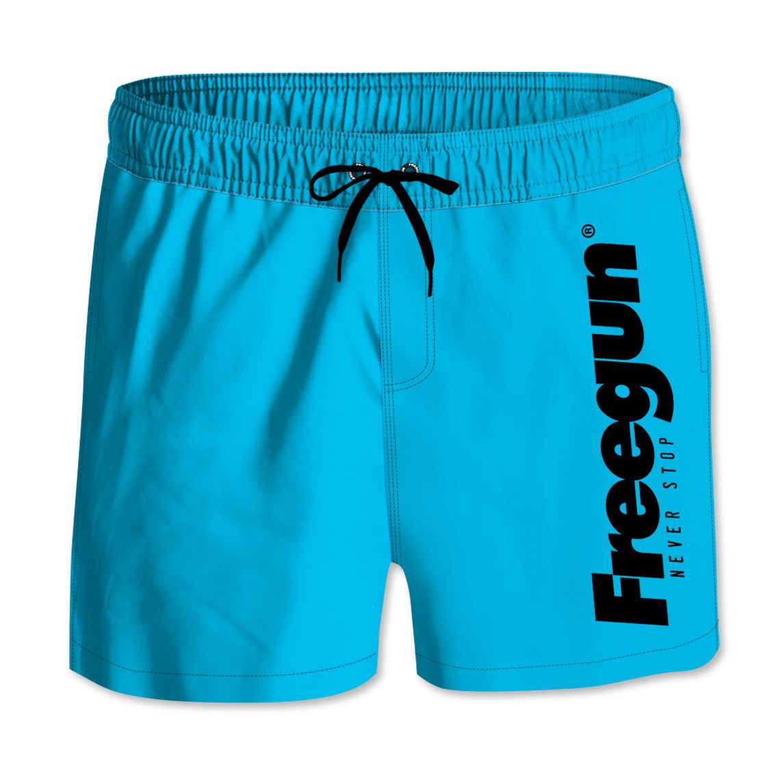 Boardshort court freegun homme ceinture élastique (photo) Boardshort court freegun homme ceinture élastique