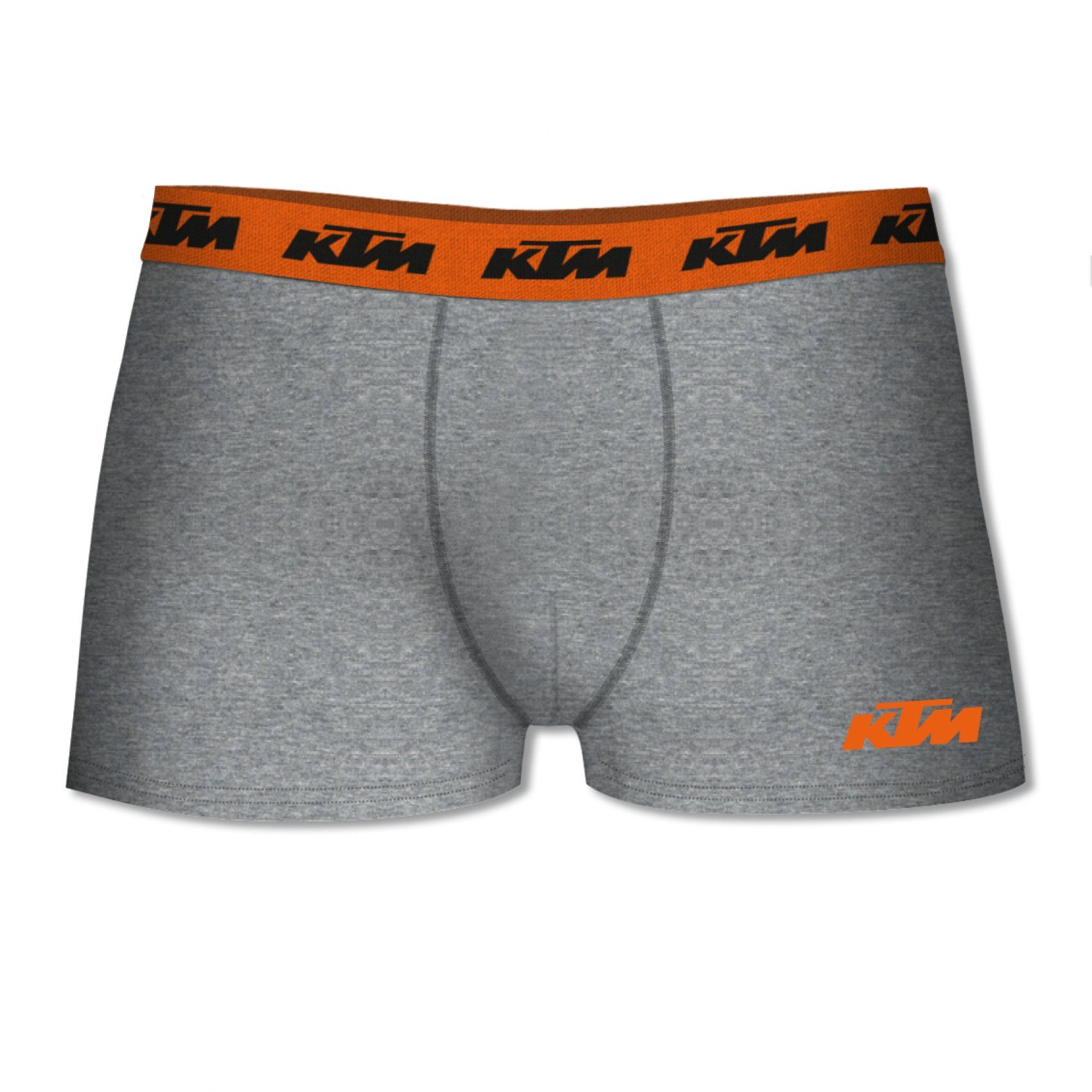 Boxer coton homme ktm gris (photo) Boxer coton homme ktm gris (photo)
