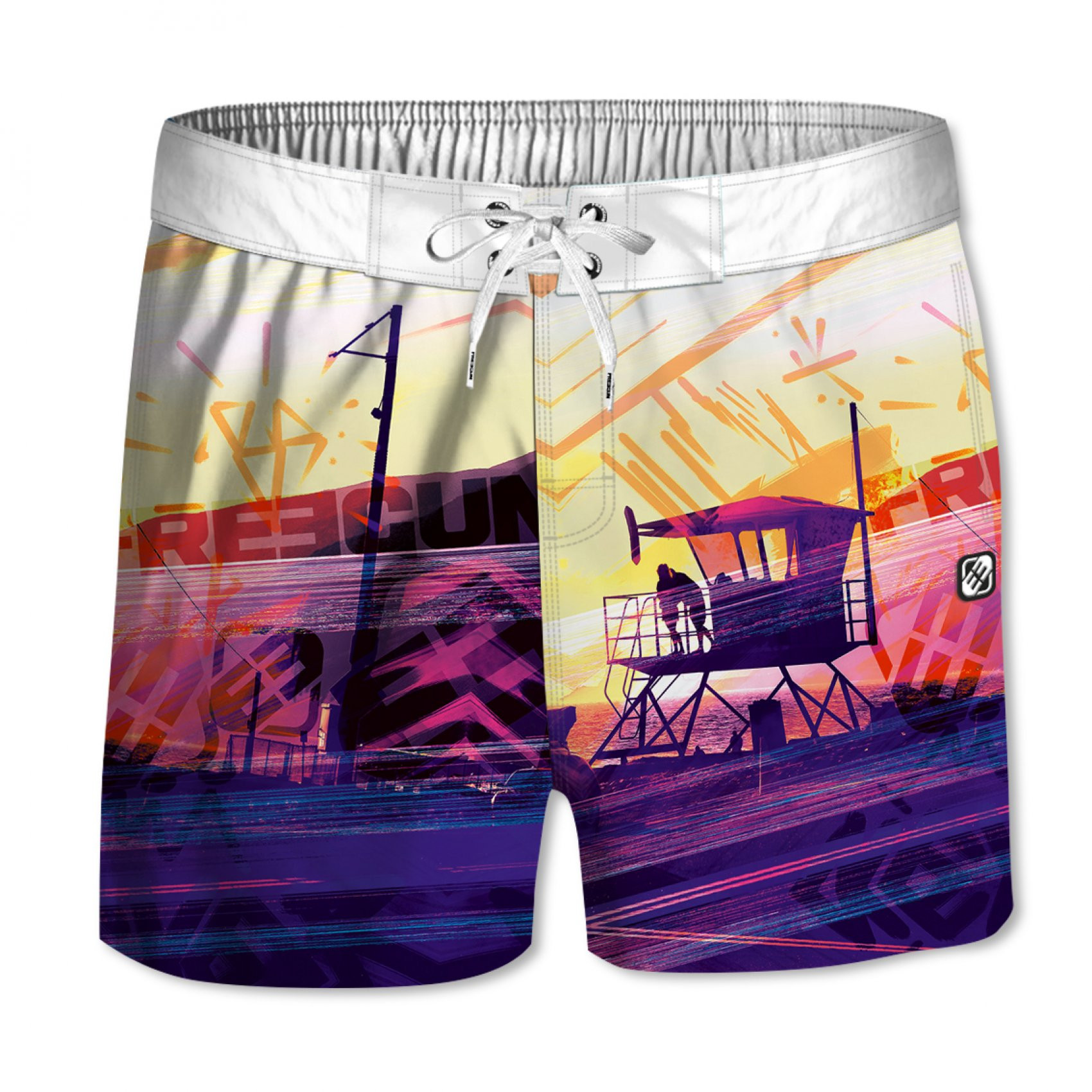 Boardshort homme court freegun (photo) Boardshort homme court freegun (photo)
