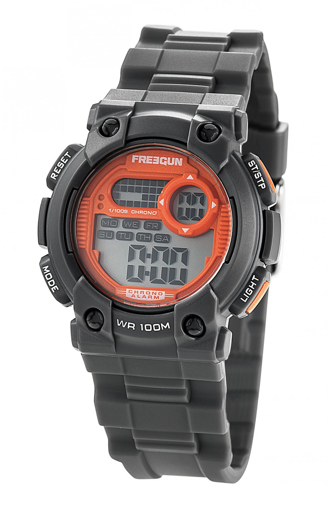 Montre lazer orange freegun (photo) Montre lazer orange freegun (photo)