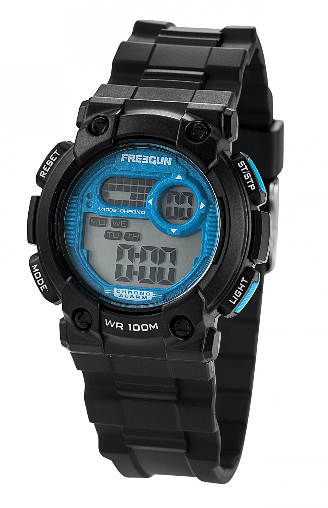 Montre lazer bleue freegun (photo) Montre lazer bleue freegun (photo)