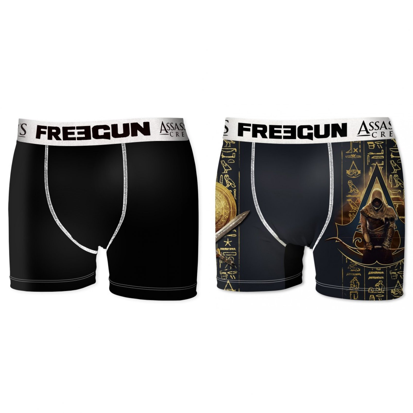 Lot de 2 boxers freegun homme assassin's creed (photo) Lot de 2 boxers freegun homme assassin's creed