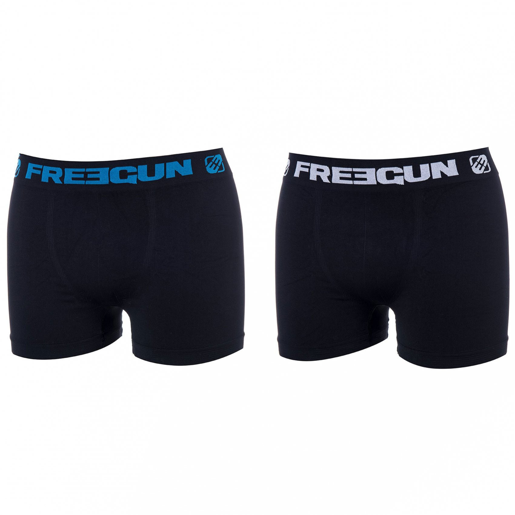 Lot de 2 boxers homme sans coutures unis leo02 (photo) Lot de 2 boxers homme sans coutures unis leo02 (photo)