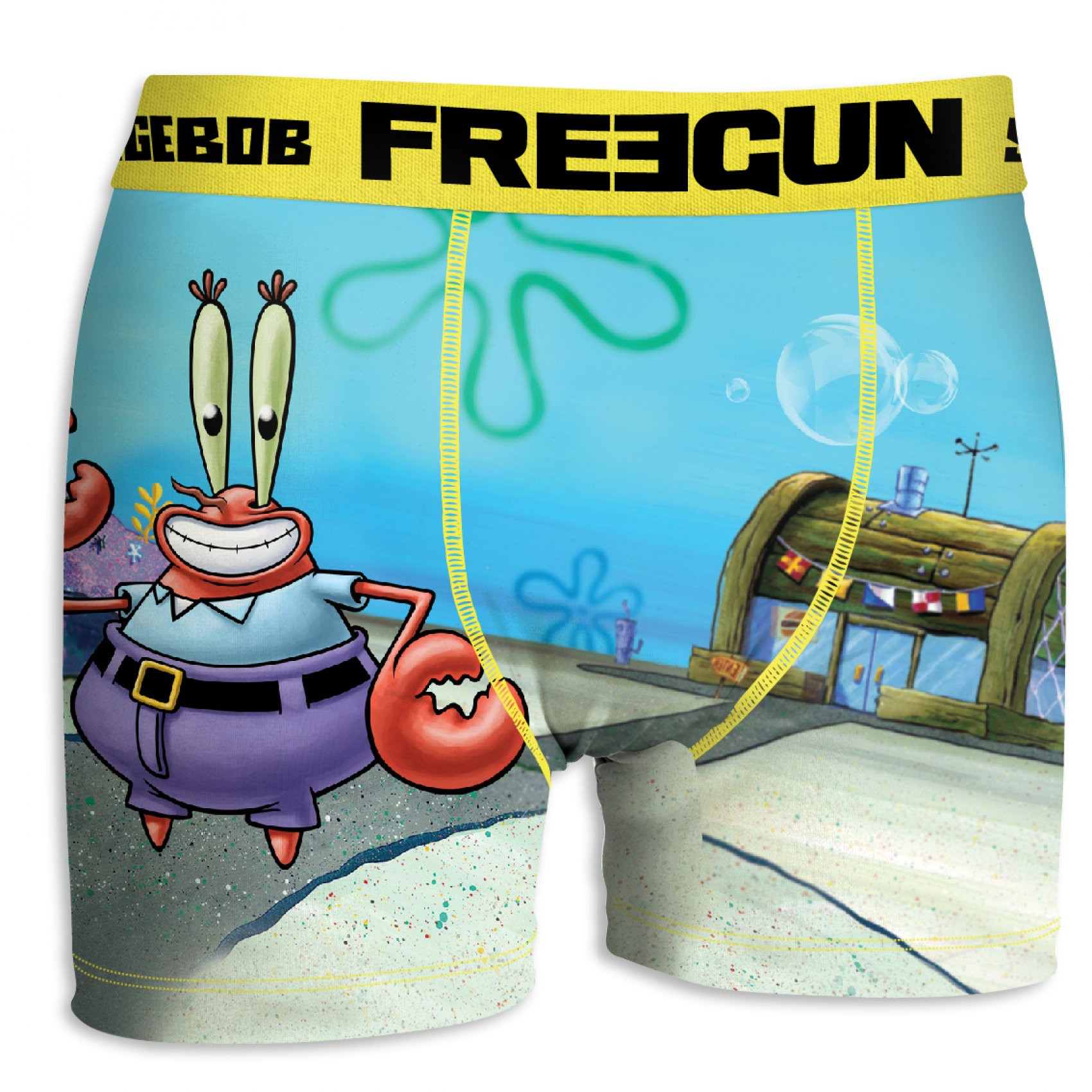Boxer microfibre homme bob l'eponge crabe (photo) Boxer microfibre homme bob l'eponge crabe (photo)