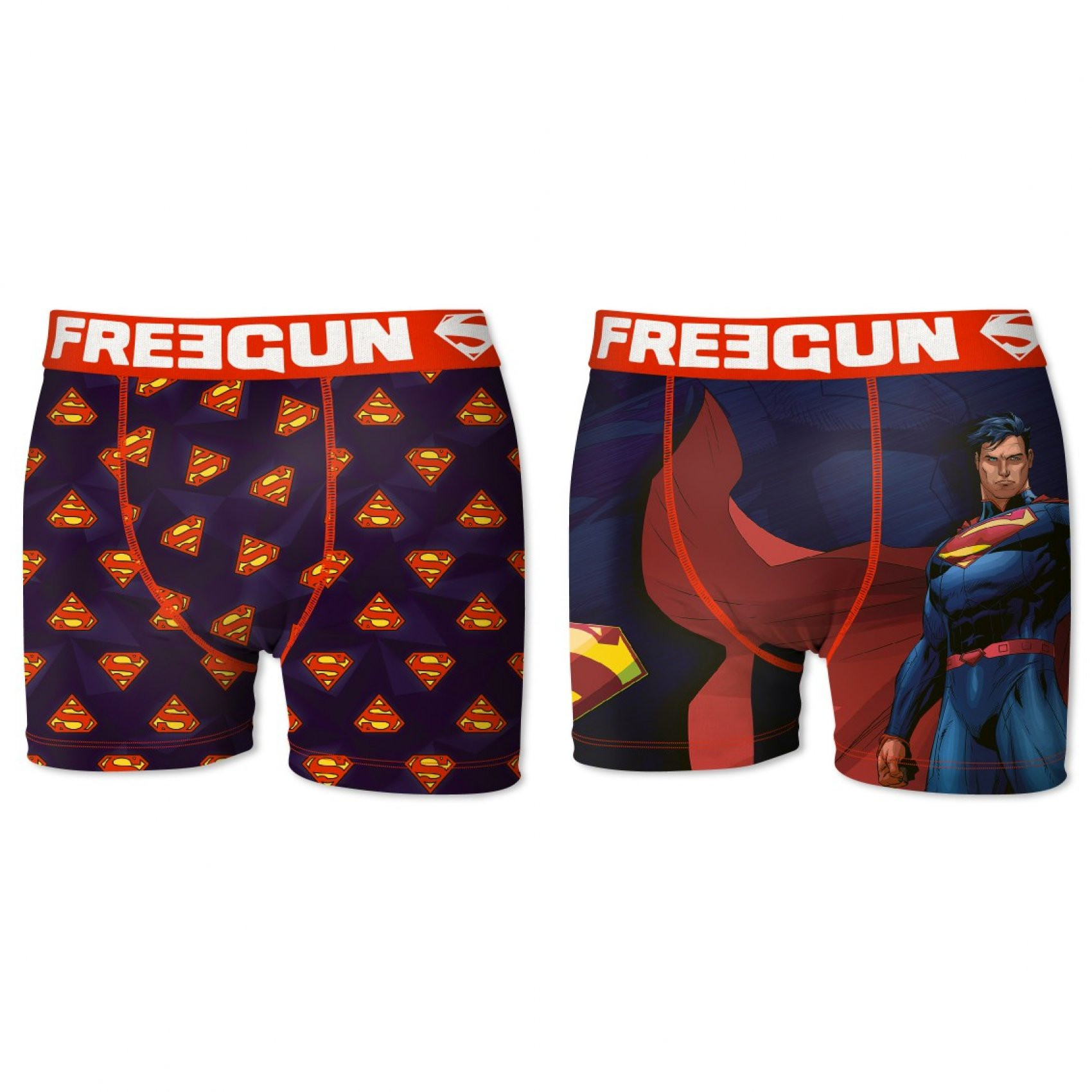 Lot de 2 boxers homme dc comics superman (photo) Lot de 2 boxers homme dc comics superman (photo)