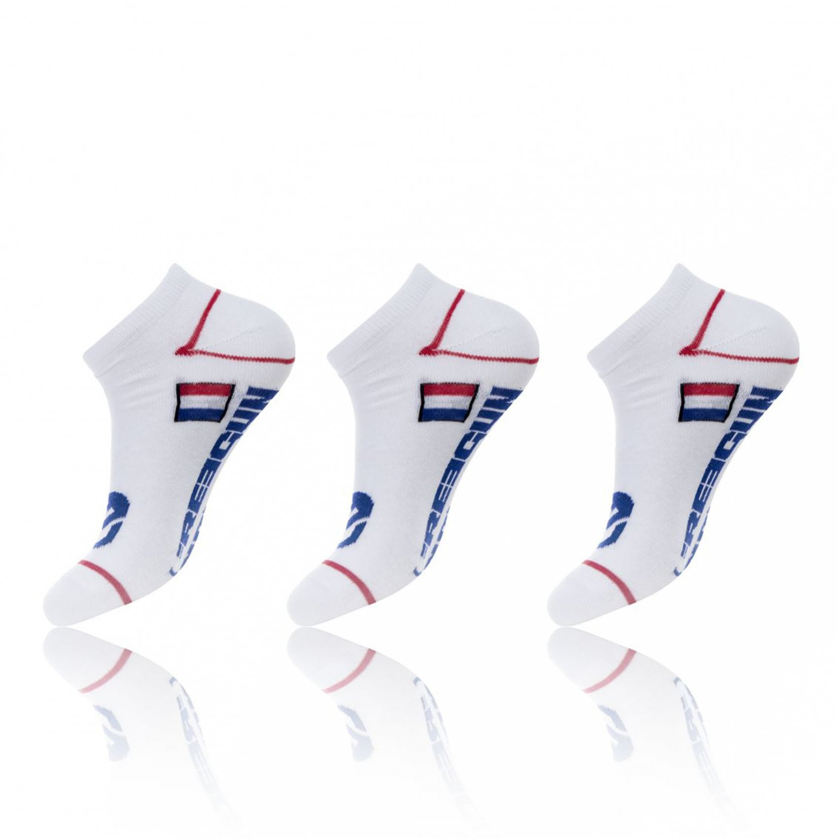 Lot de 3 paires chaussettes france (photo) Lot de 3 paires chaussettes france (photo)