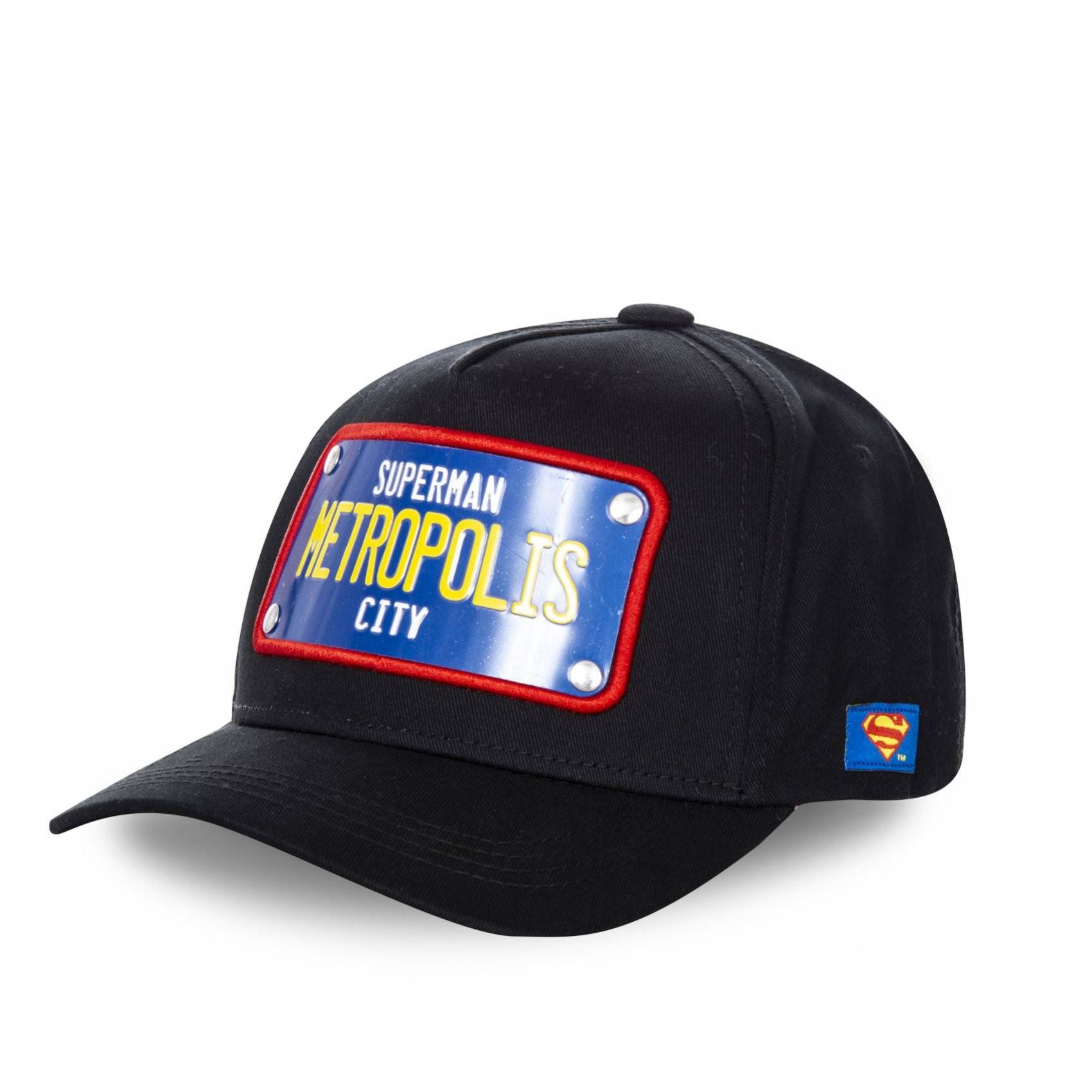 Casquette capslab dc comics supermant métropolis noir (photo) Casquette capslab dc comics supermant métropolis noir (photo)