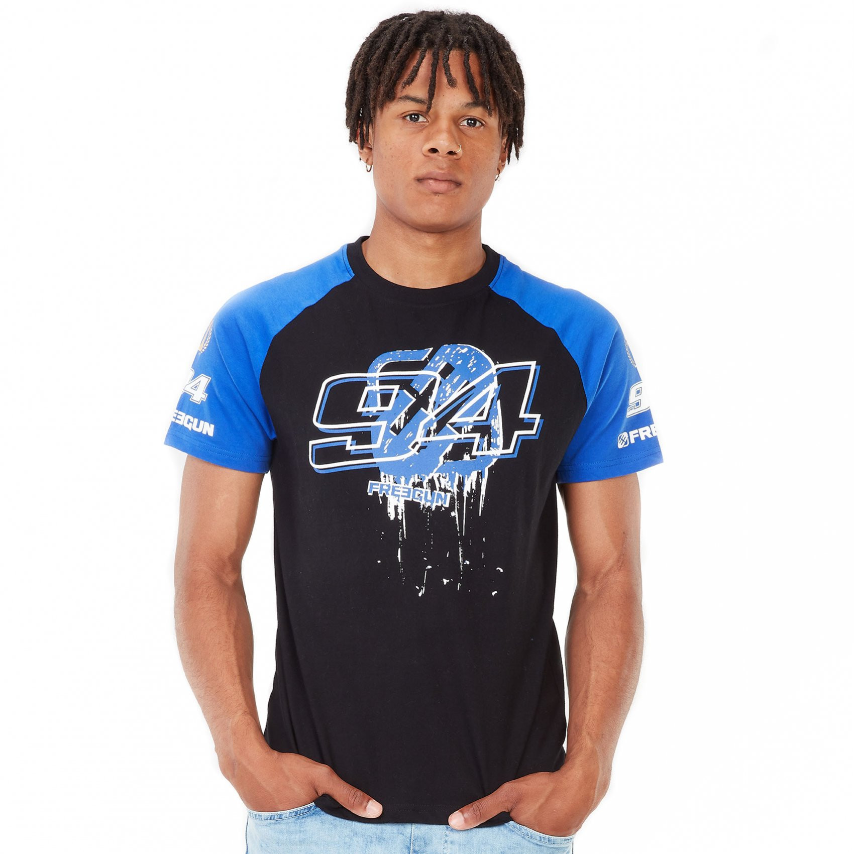 T-shirt homme gmt94 noir freegun (photo) T-shirt homme gmt94 noir freegun (photo)