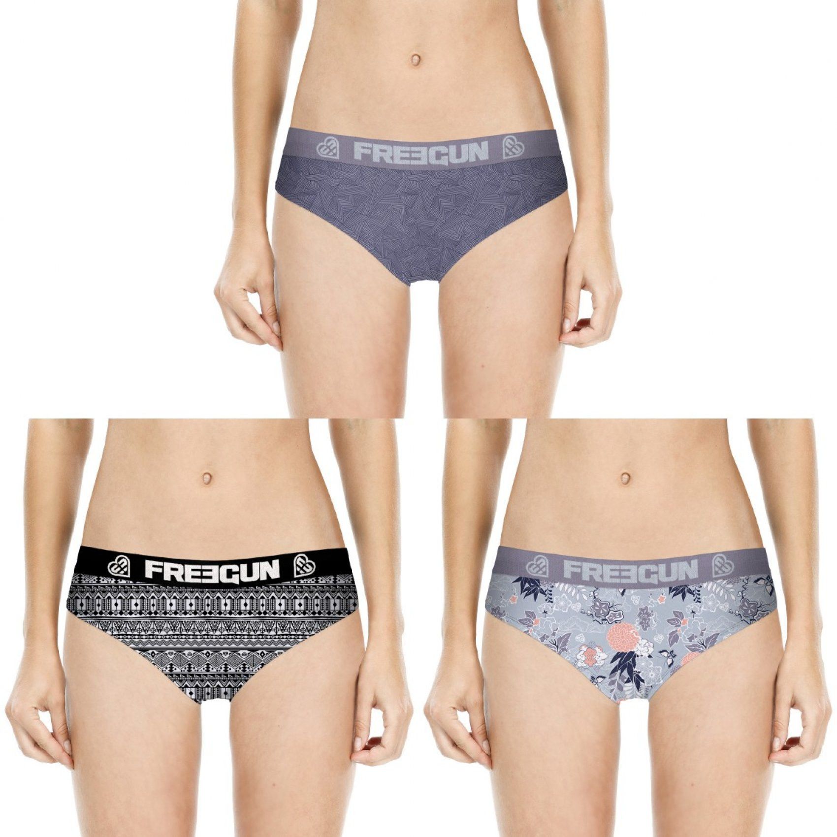 Lot de 3 boxers fille (photo) Lot de 3 boxers fille (photo)