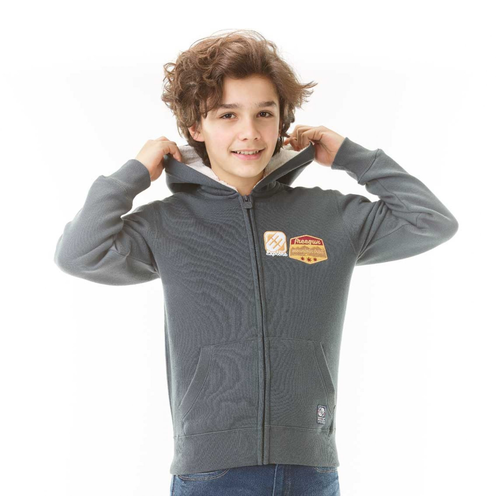 Sweat zippé garçon out freegun (photo) Sweat zippé garçon out freegun (photo)