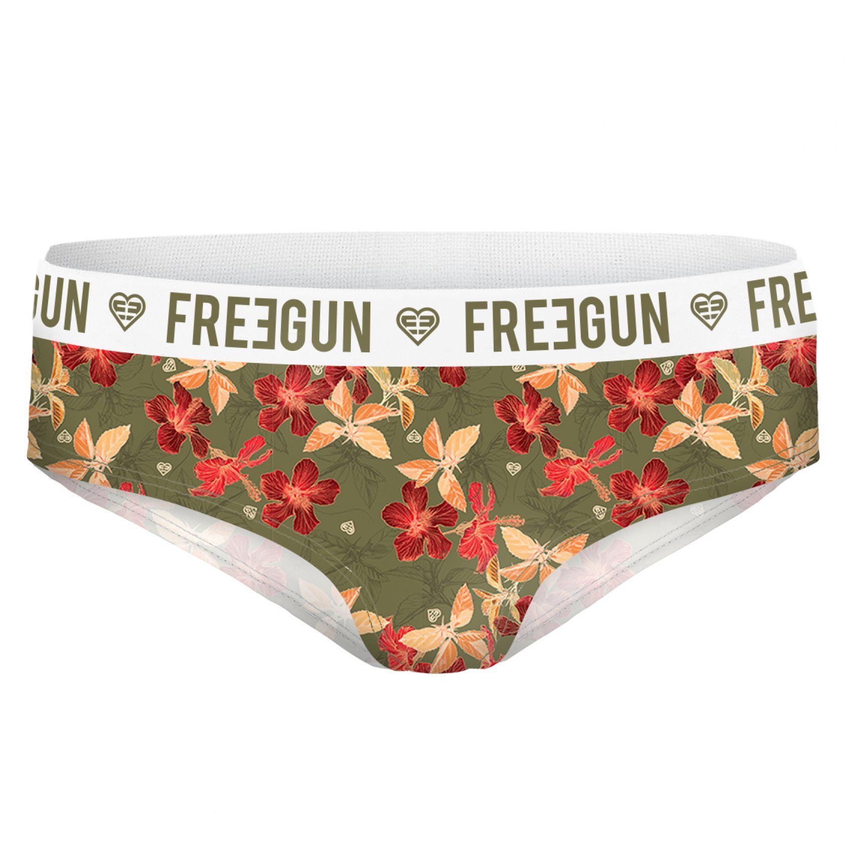 Boxer femme fleurs miss freegun (photo) Boxer femme fleurs miss freegun (photo)