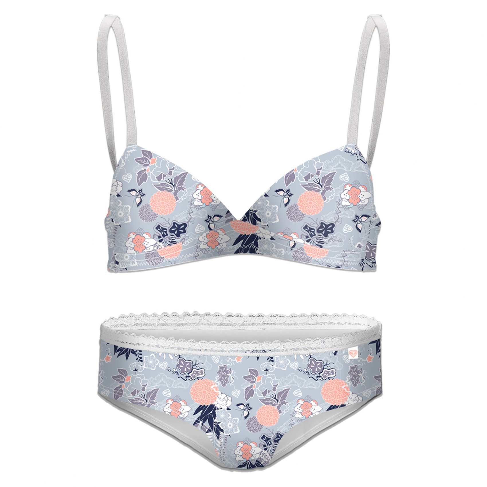 Ensemble boxer fille miss freegun fleurs (photo) Ensemble boxer fille miss freegun fleurs (photo)