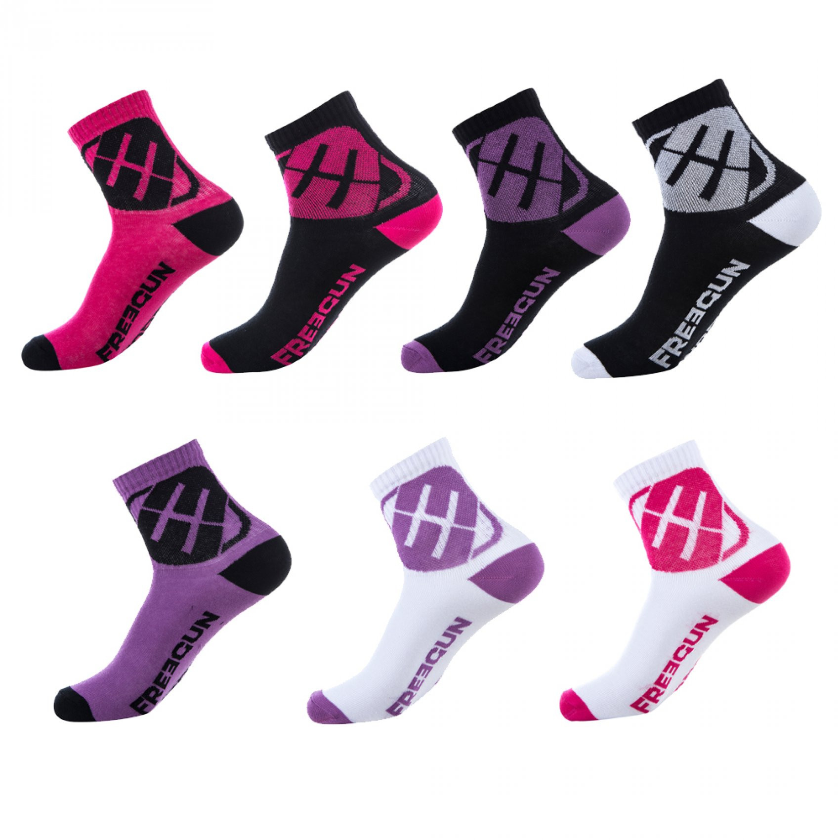 Lot de 7 paires de chaussettes femme (photo) Lot de 7 paires de chaussettes femme (photo)