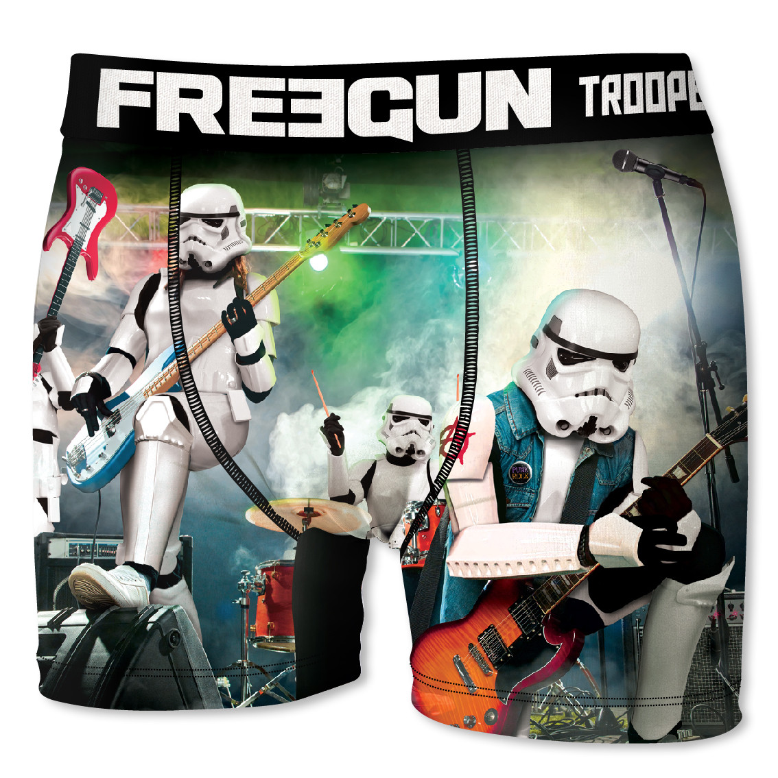 Boxer homme freegun stormtrooper rock blanc (photo) Boxer homme freegun stormtrooper rock blanc (photo)