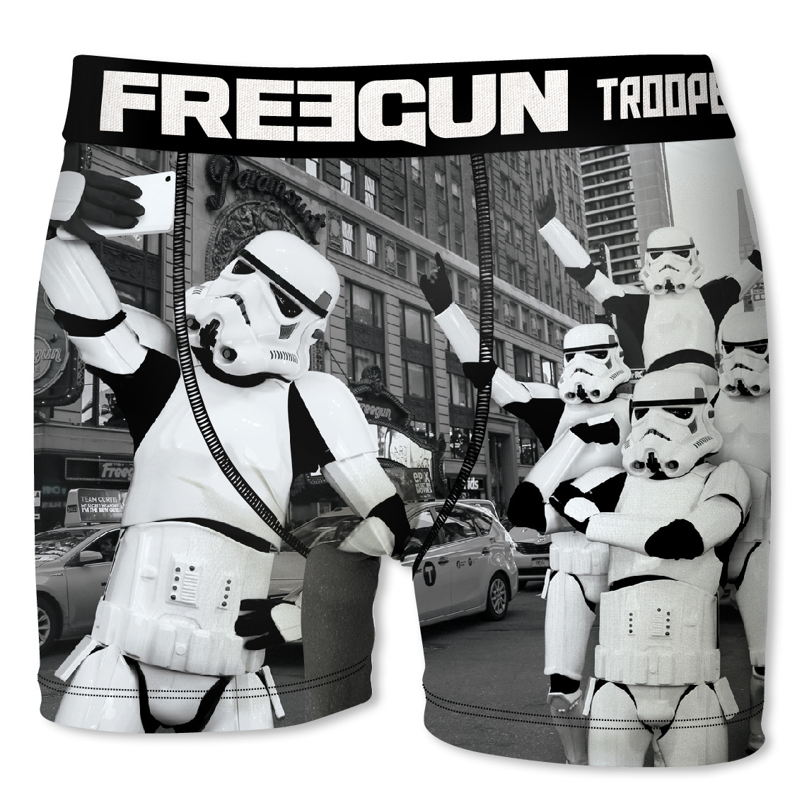 Boxer homme freegun stormtrooper street gris (photo) Boxer homme freegun stormtrooper street gris (photo)