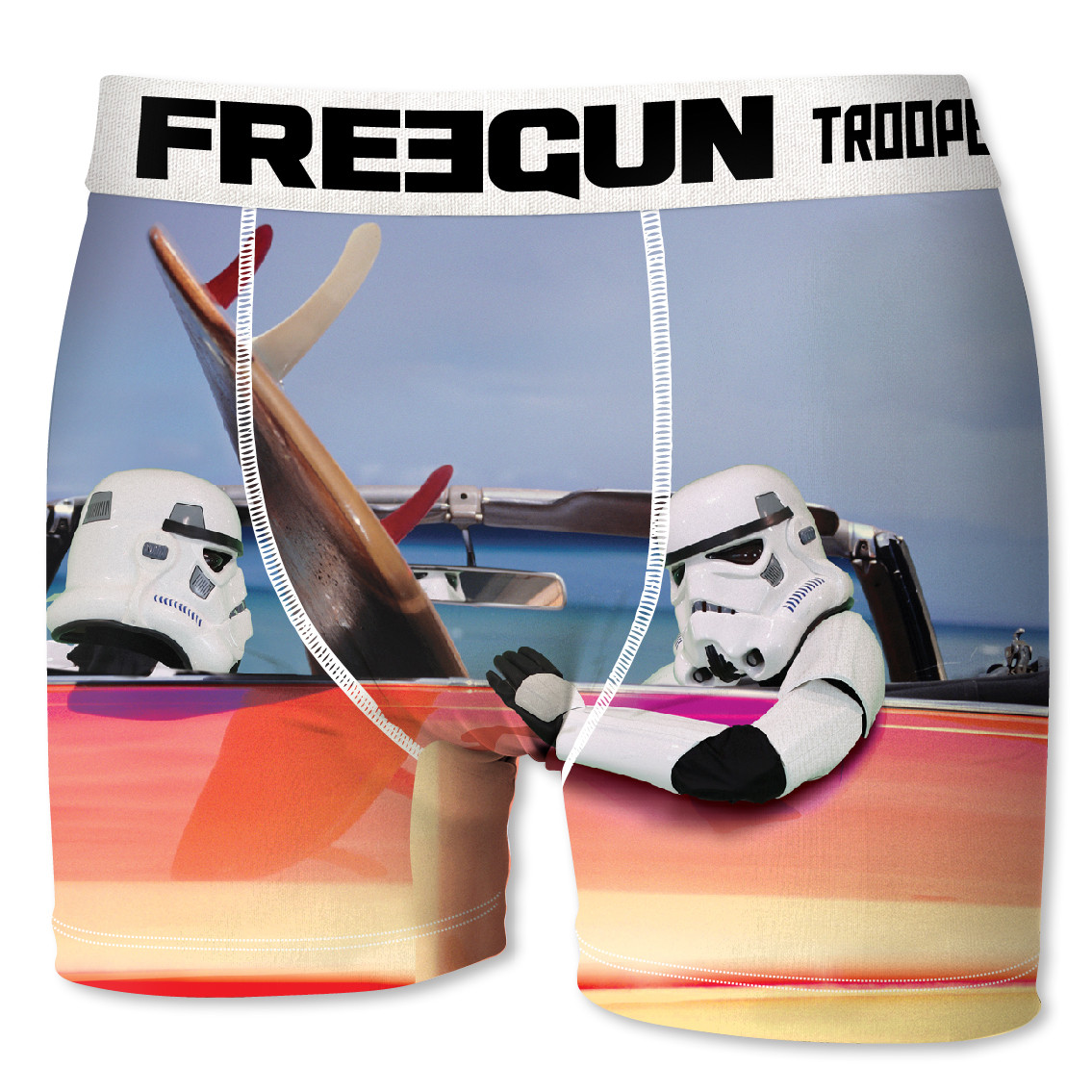Boxer homme freegun stormtrooper surf bleu (photo) Boxer homme freegun stormtrooper surf bleu (photo)