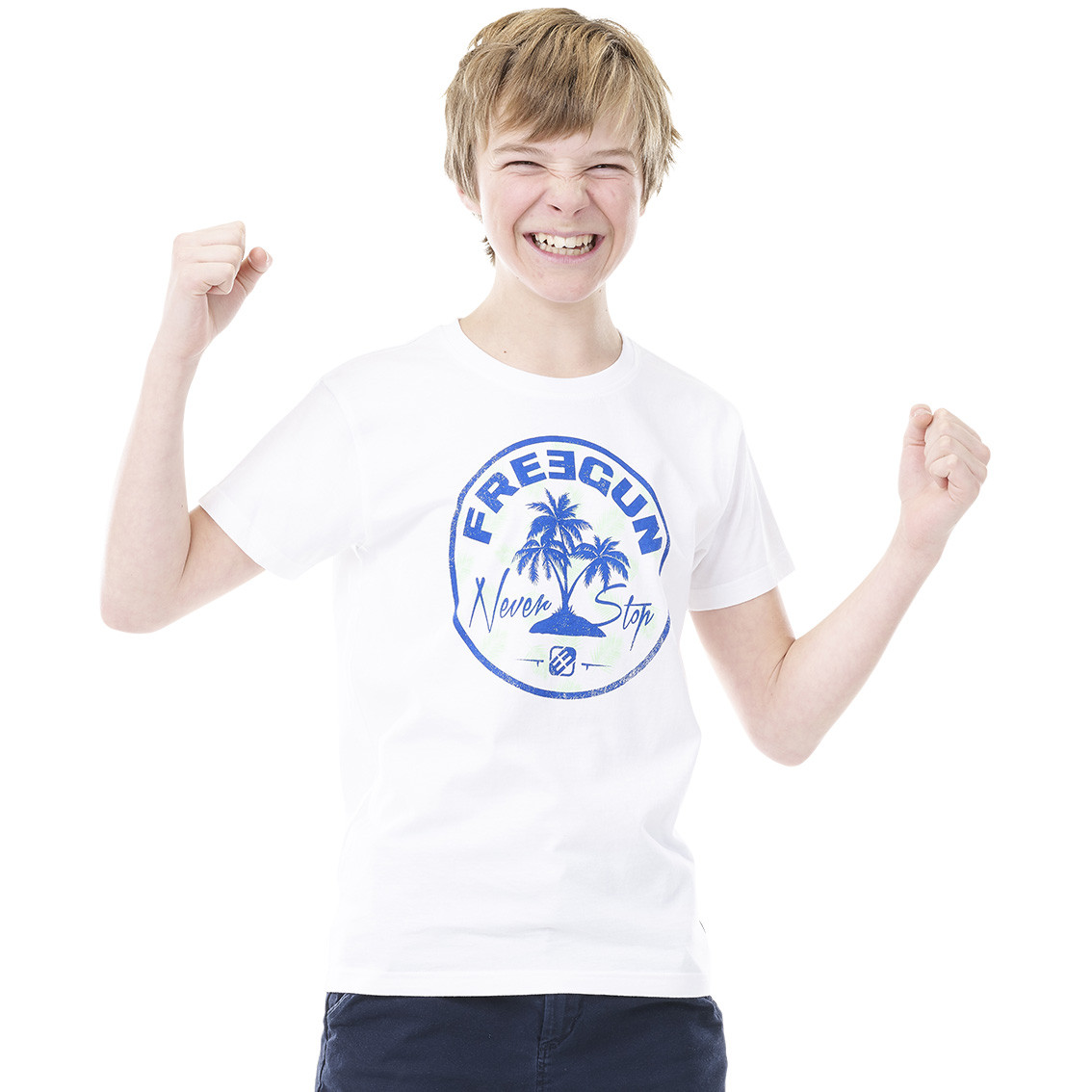 T-shirt garçon palmier (photo) T-shirt garçon palmier (photo)