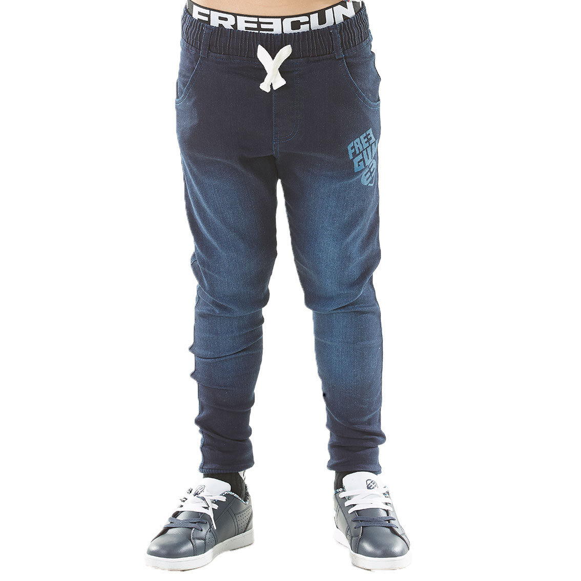Bas de jogging freegun jean bleu