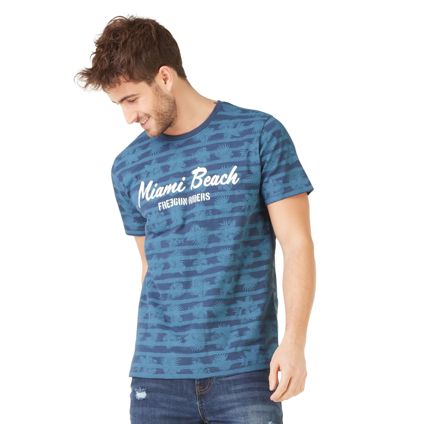 T-shirt freegun homme miami (photo) T-shirt freegun homme miami